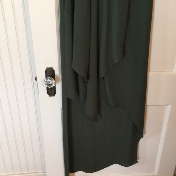 EUC RW&CO Asymmetrical V-Neck Shift Dress - Picture 2 of 7